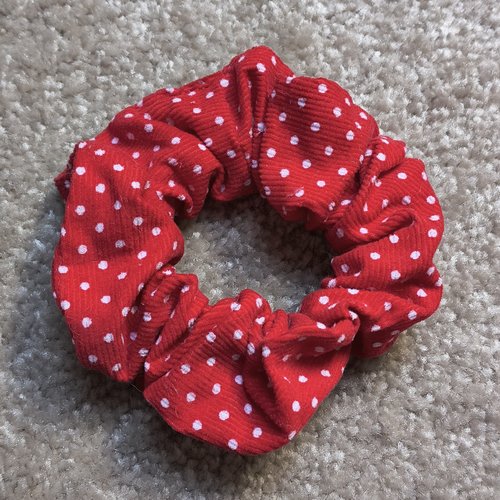 Chouchou velours côtelé