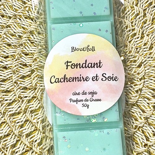 Fondant parfumés cachemire et soie 50g