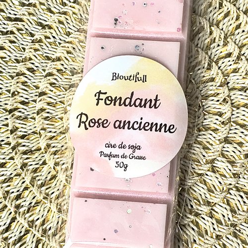 Fondant parfumés rose ancienne 50g