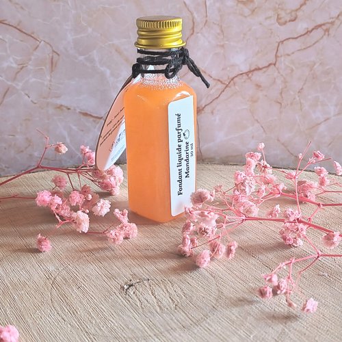 Fondant liquide parfumé mandarine