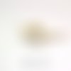 Perle rondelle heishi 6mm blanche - 3.8gr - ph10