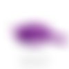 Perle rondelle heishi 6mm, violet fluo - 4 gr - ph43