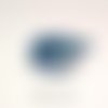 Perle rondelle heishi 6mm, bleu blanc vert - 4 gr - ph51