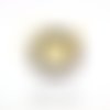 Perle hématite coeur 5 mm x 6 mm or gold, 10 pièces - pmh3