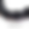 Fil de nylon tressé 1mm, noir, (fil de jade, macramé, shamballa,tressage) 5 mètres-1fn5