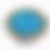 Perle de rocaille ronde 2mm, turquoise  - prr13 