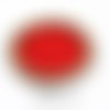 Perle de rocaille ronde 2,6mm, rouge, 5g - prr2 