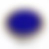 Perle de rocaille ronde 2,6mm, bleue roi, 4g - prr5 