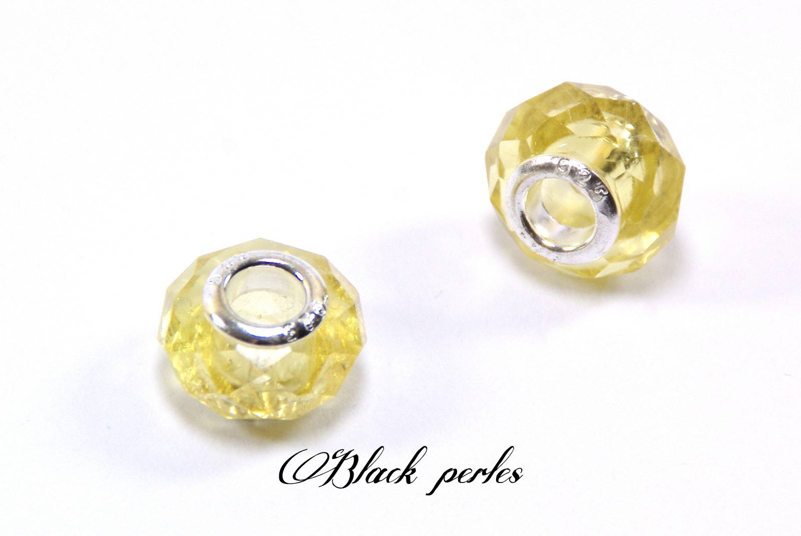 charm pandora jaune charm pandora jaune