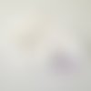 Gilet 1 mois blanc laine cheval blanc tricot bebe