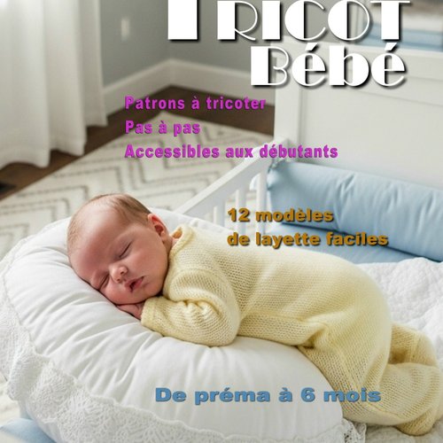 Livre n°2 tricot bébé - pdf 97 pages – modèles layette facile à tricoter