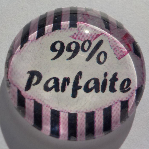 Cabochon de verre 99% parfaite, 20 mm,