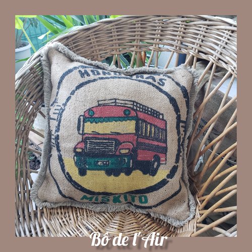 Coussin carré honduras