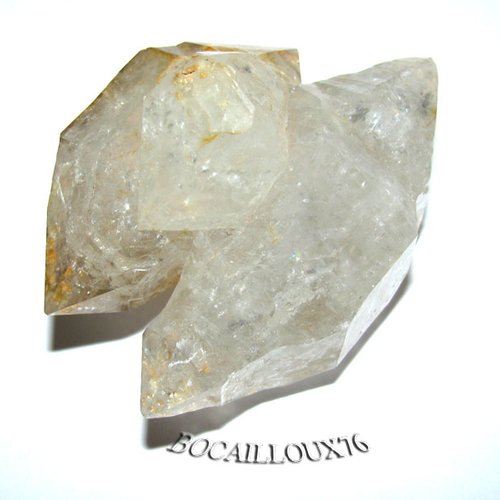 -dispo---cristal de roche bitermine h593 suisse.alpes - collection mineraux - m31