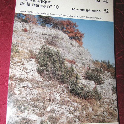-dispo---inventaire mineralogique du lot (46) et du tarn-et-garonne (82). brgm. (rak) c. livres