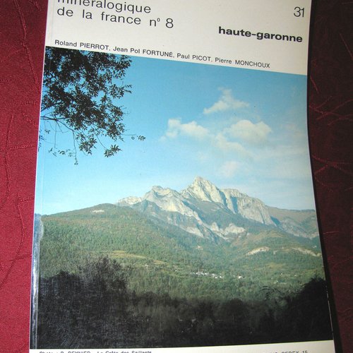 -dispo---inventaire mineralogique de la haute-garonne (31). brgm. c. livres