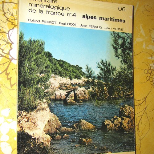 -dispo---inventaire mineralogique des alpes maritimes (06). brgm. c. livres .