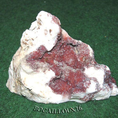 -dispo---quartz hematoide ¤253 - 71.morvan - collection mineraux - m32