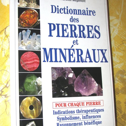 --depot---dictionnaire pierres et mineraux (ml) - exclusif . c. livres