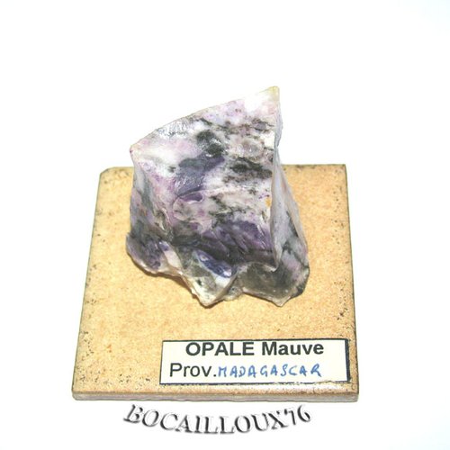-dispo---opale mauve s1028 - madagascar - deco - c. mineraux - c20