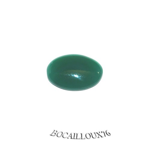 -dispo---agate verte 6 cabochon 13x18 - pour creation