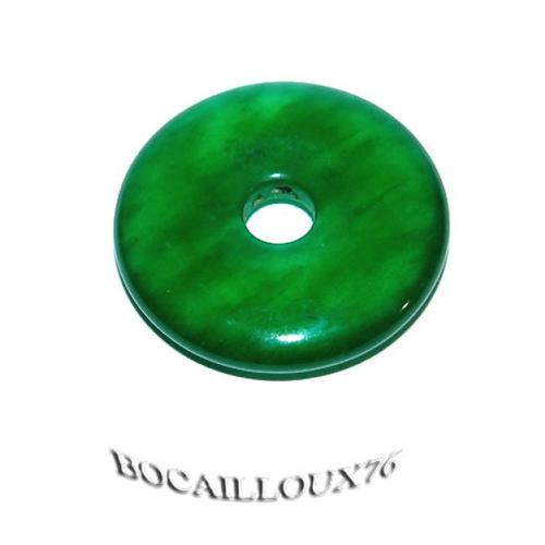 -dispo---jade vert 11* pendentif pi d.25 pierre de protection .