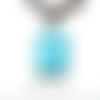 -dispo---howlite turquoise 2 -  pendentif attache inox .