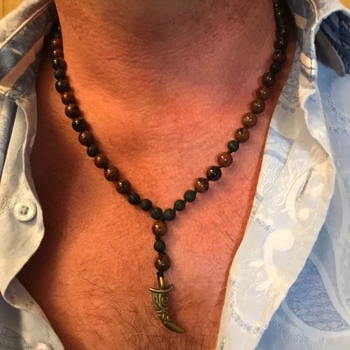 collier homme tissu collier homme tissu
