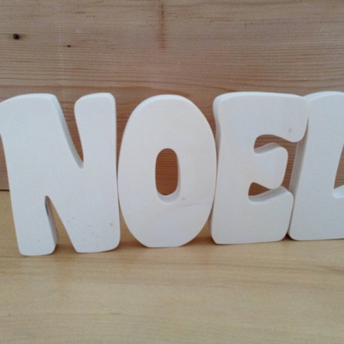 Home déco lettres décoratives noel - noel en bois à poser ou suspendre
