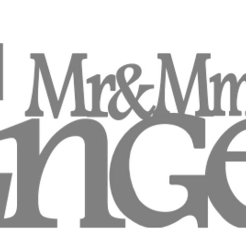 Mr et mme engel  - décor de table pour mariage