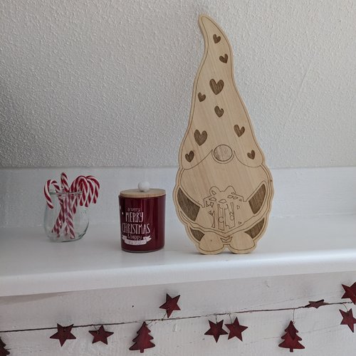 Lutins en bois à poser
