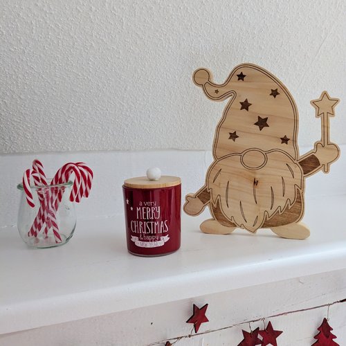Lutin en bois à poser