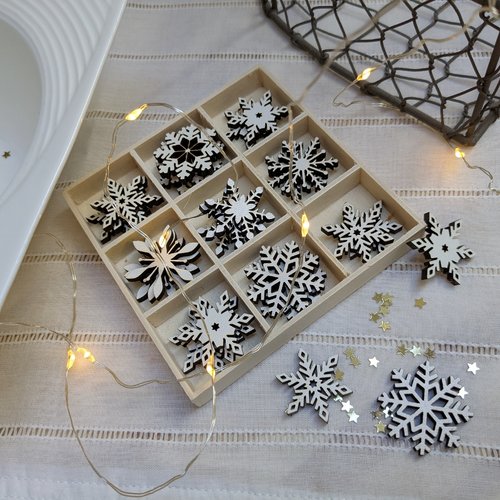 Kit flocons blancs