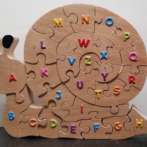 Escargot alphabet