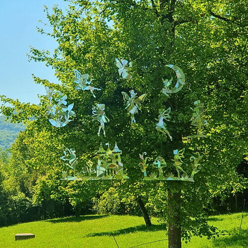 Suncatcher sticker fée attrape soleil autocollant de fenêtre féérique lot de 10