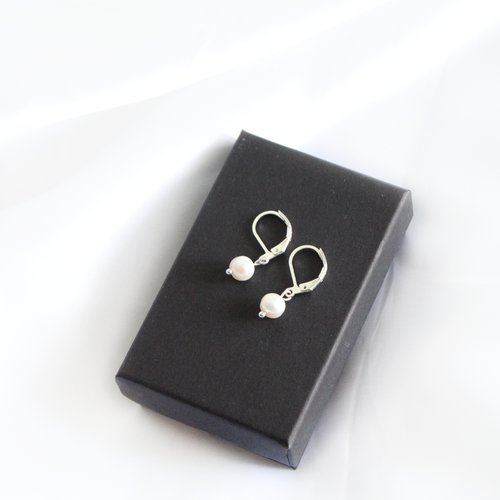 Boucles d'oreilles alaïa (version argentée)