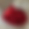 Echarpe snood rouge avec petites pépites brillantes