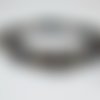 Bracelet homme pierres labradorite crâne 8 mm