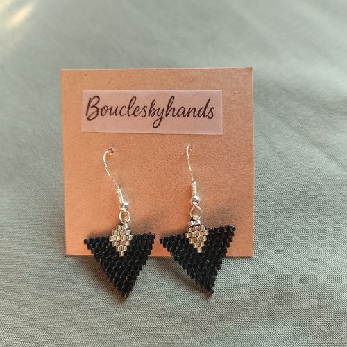 Boucles d'oreilles miyuki