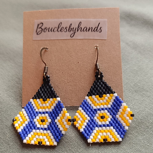 Boucles d'oreilles miyuki