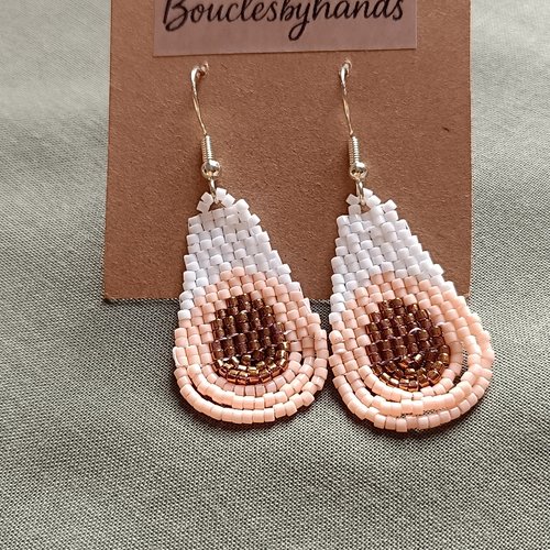 Boucles d'oreilles miyuki