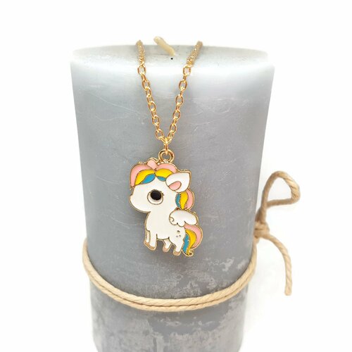 Collier bébé licorne