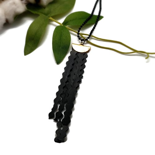 Collier pendentif chambre à air 