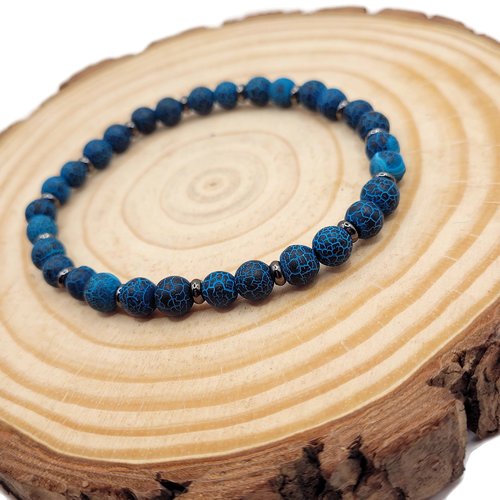 Bracelet perles veines de dragon