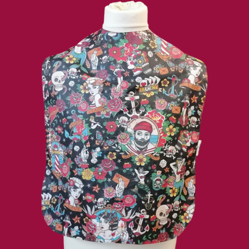 Bavoir pour adulte motif pirates