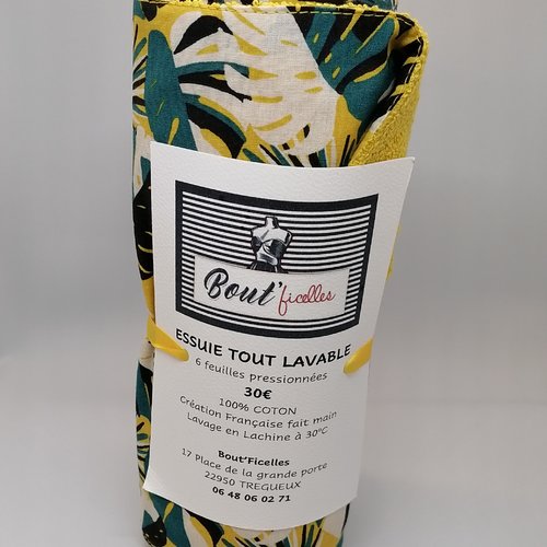 Essuie-tout lavable