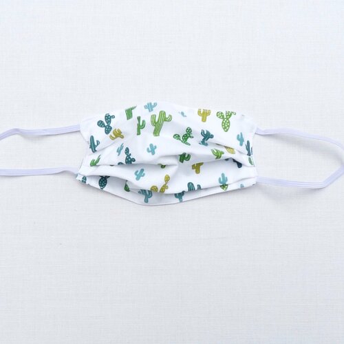 Masque de protection lavable élastiques choix de tissus coton adulte homme ou enfant  réversible original