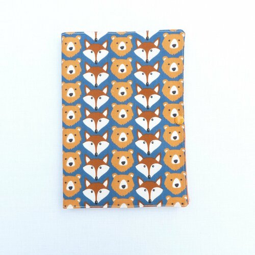 Protège carnet de santé bébé garçon « forêt « original