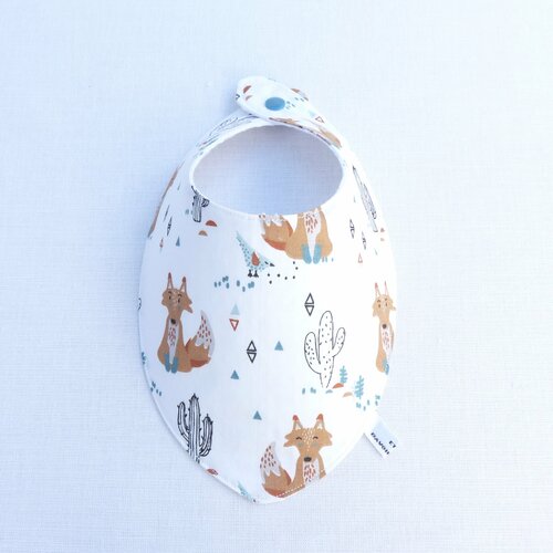 Bavoir foulard  original 0/12 mois « mathis » garçon