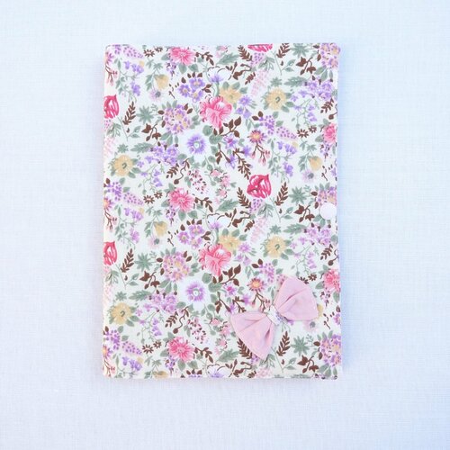 Protège carnet de santé bébé fille « marinette » liberty